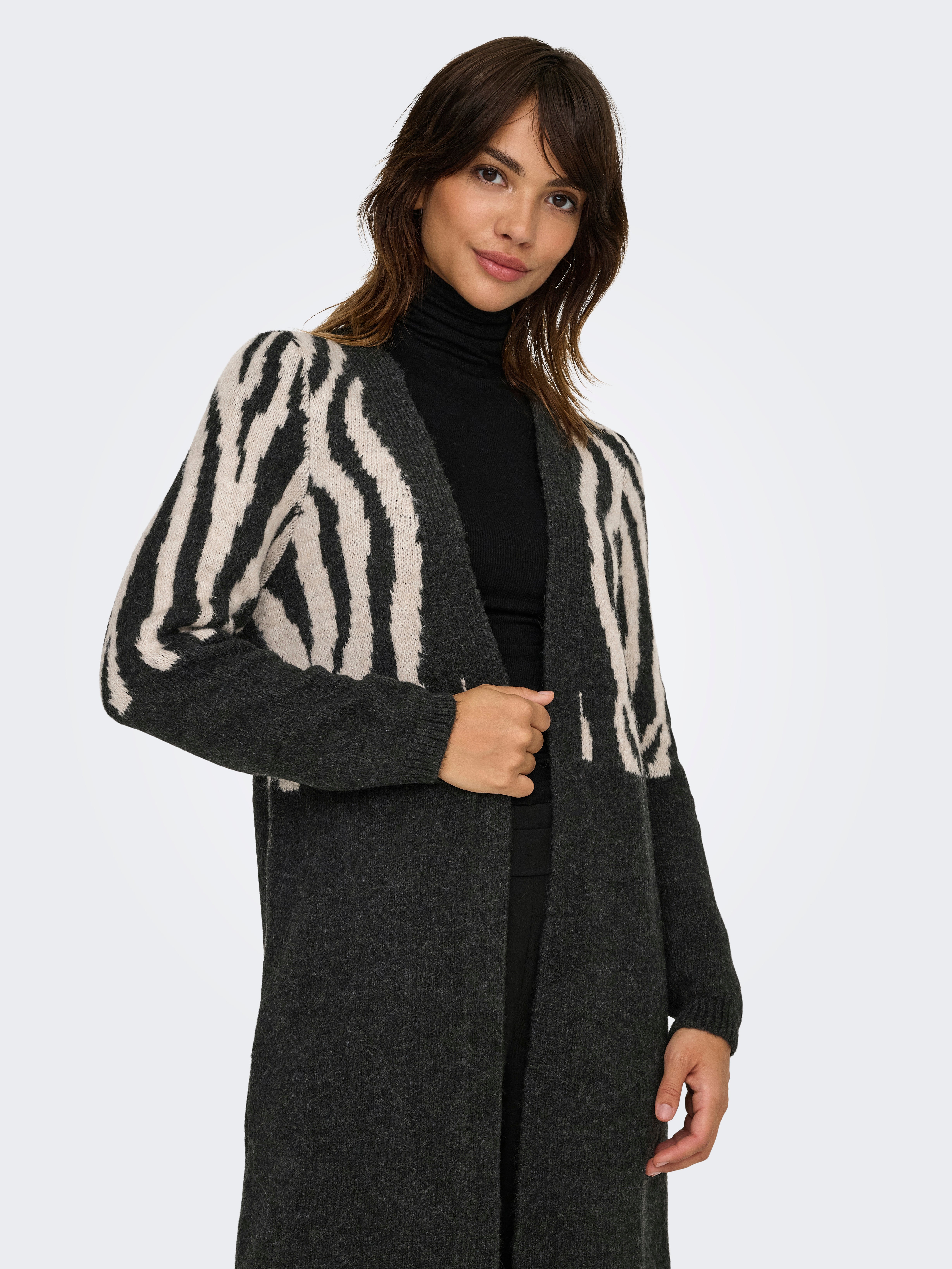 ONLJADE Strickjacke Pirate Black