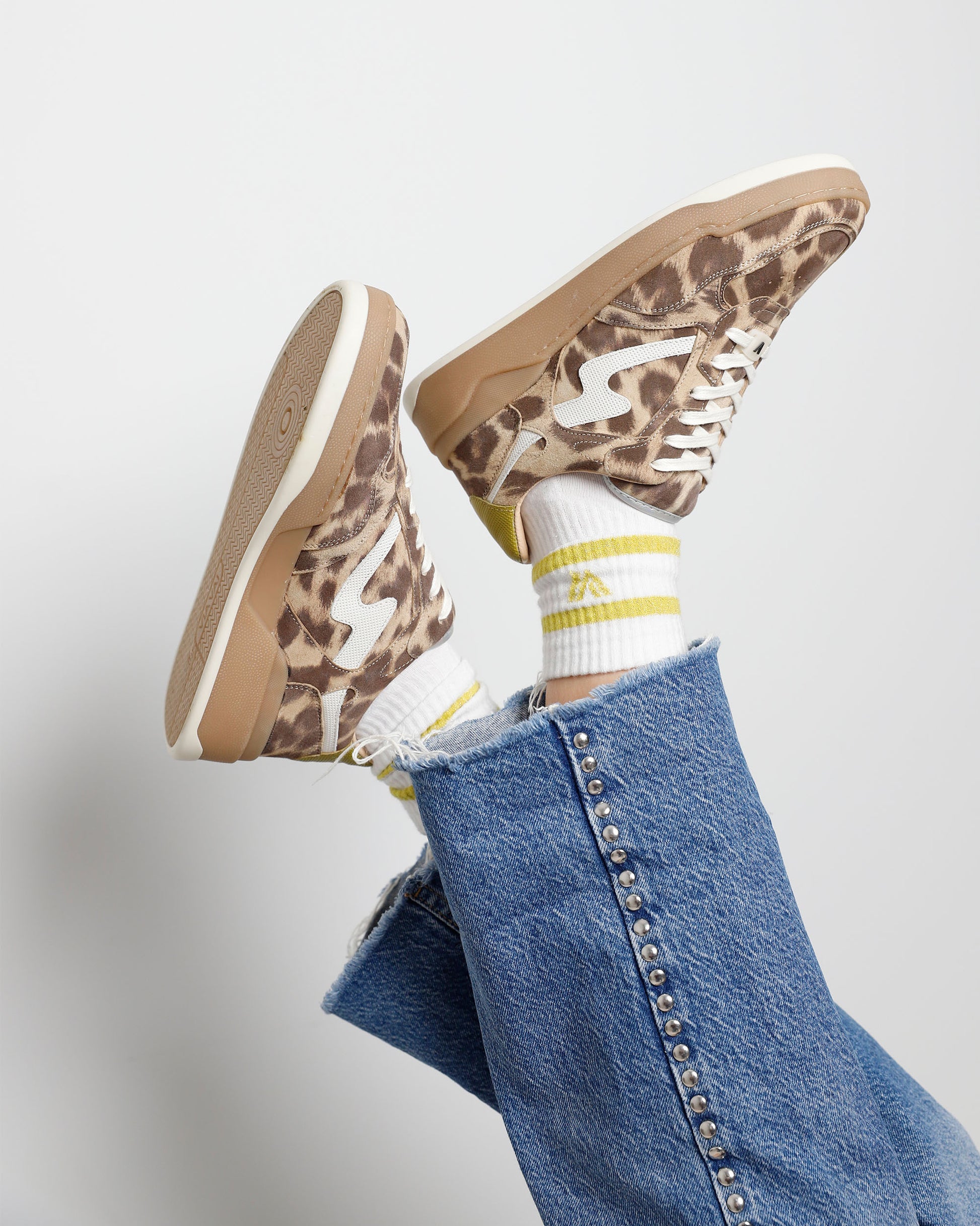 VIA VAI luipaardprint dames sneakers Sam Levi
