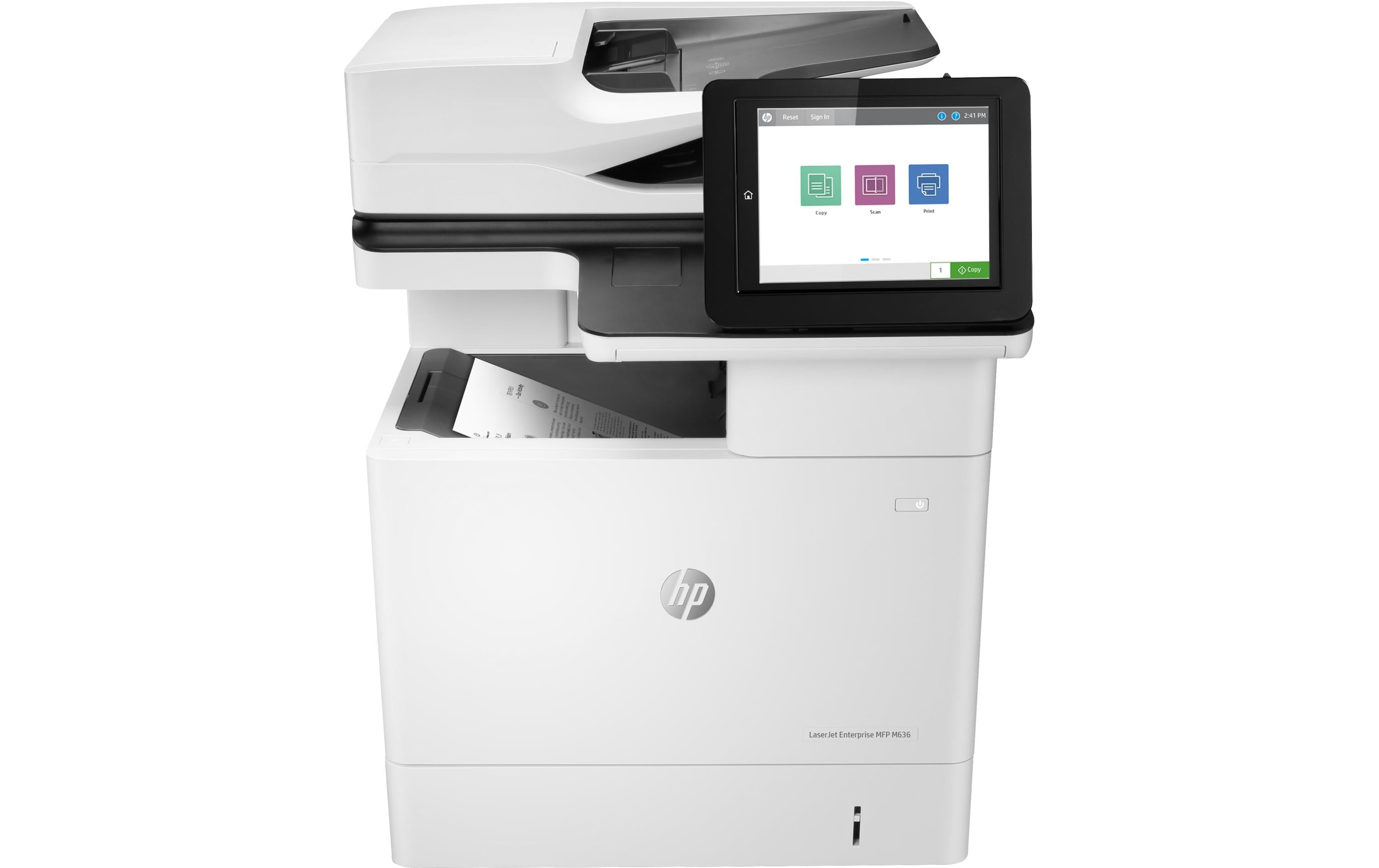 Multifunktionsdrucker LaserJet Enterprise MFP M636fh<br>4-in-1-Monolaser-Multifunktionsdrucker für grosse Arbeitsgruppen