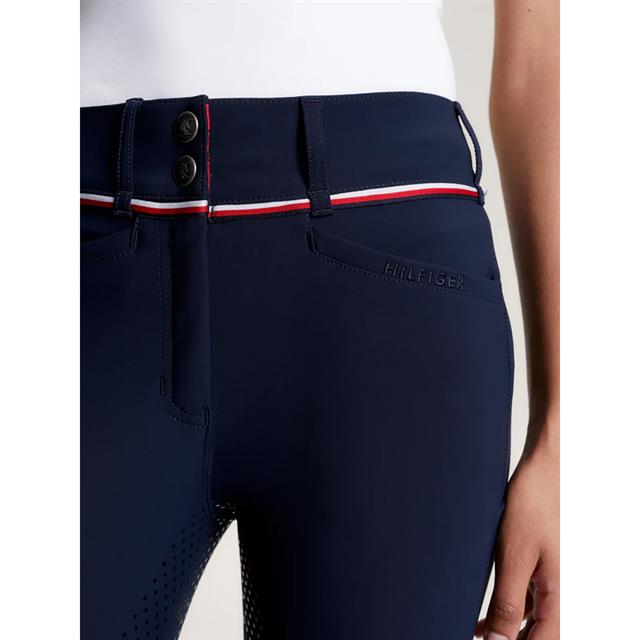 Paardrijbroek Tommy Hilfiger Geneva Full Grip Donkerblauw