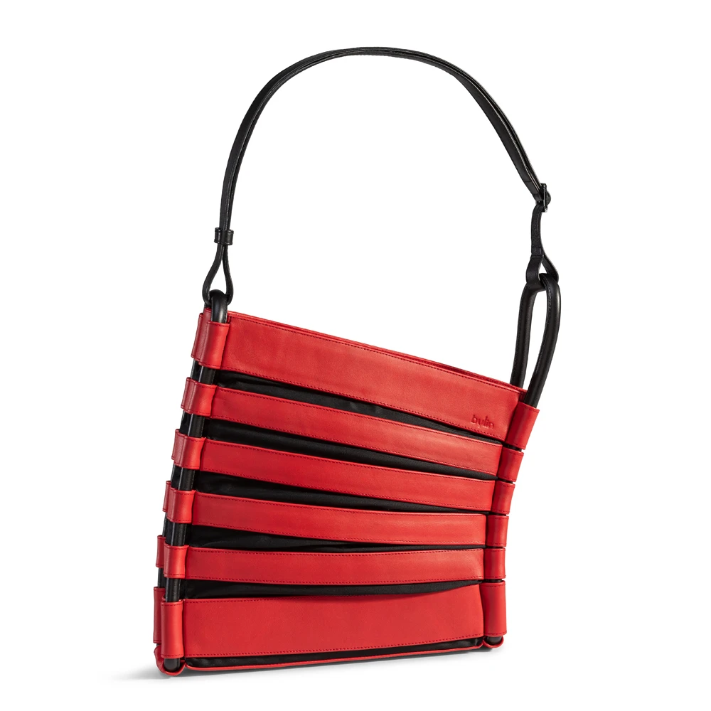 Next Level Red Classic Leather / Black Canvas