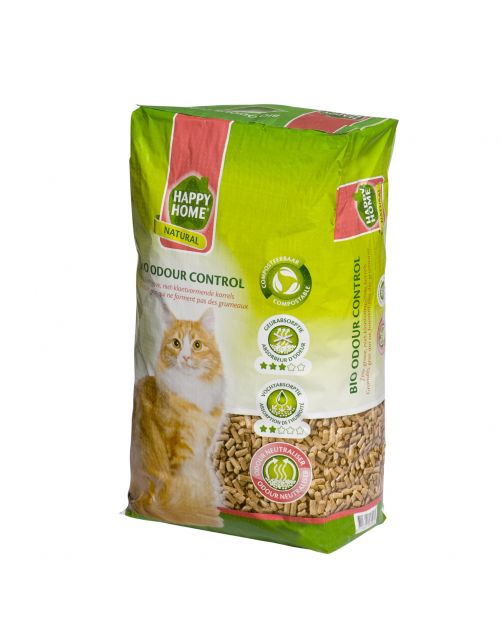 Happy Home Natural Bio Odour Control - Kattenbakvulling - 20 l