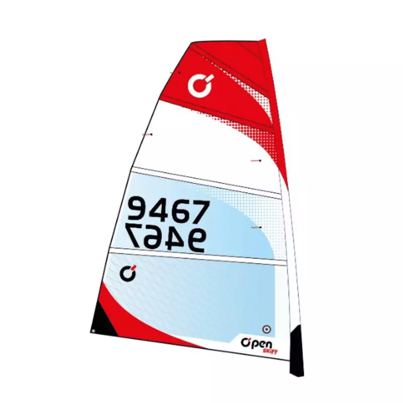 Voile bateau BIC o´pen skiff race 4.5