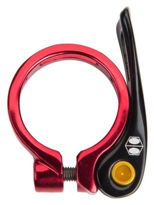 Collier de Selle à Serrage Rapide Box Hélix Rouge