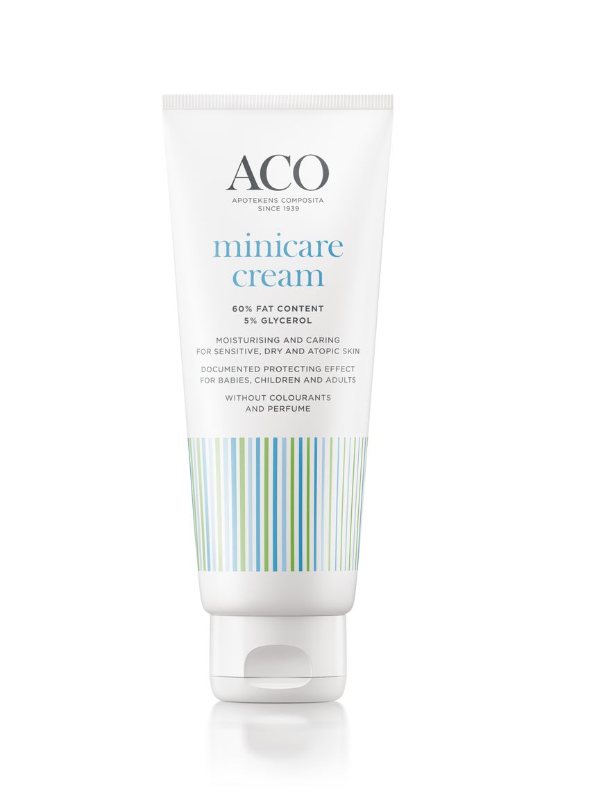 Aco Minicare krem til baby og barn uten parfyme 100 g