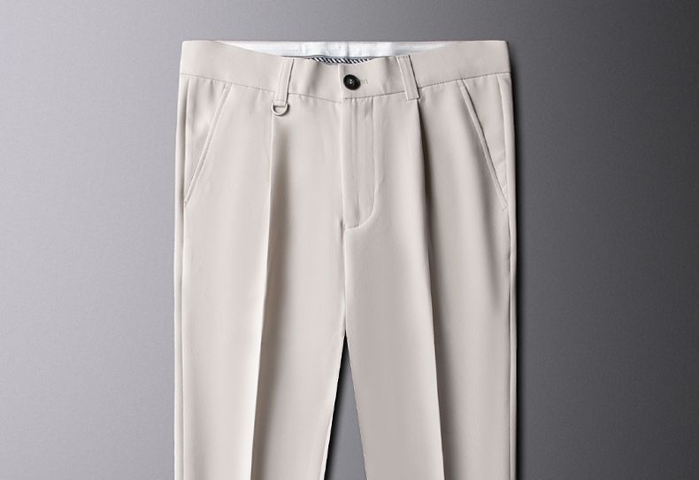 Andrei - Cropped Straight Leg Dress Pants