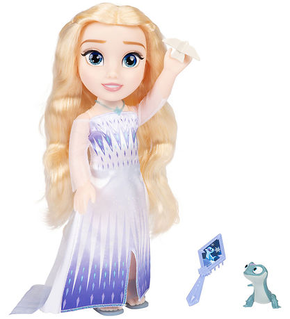 Disney Frozen Puppe m. Ton - 35 cm - Elsa Ente Bruni