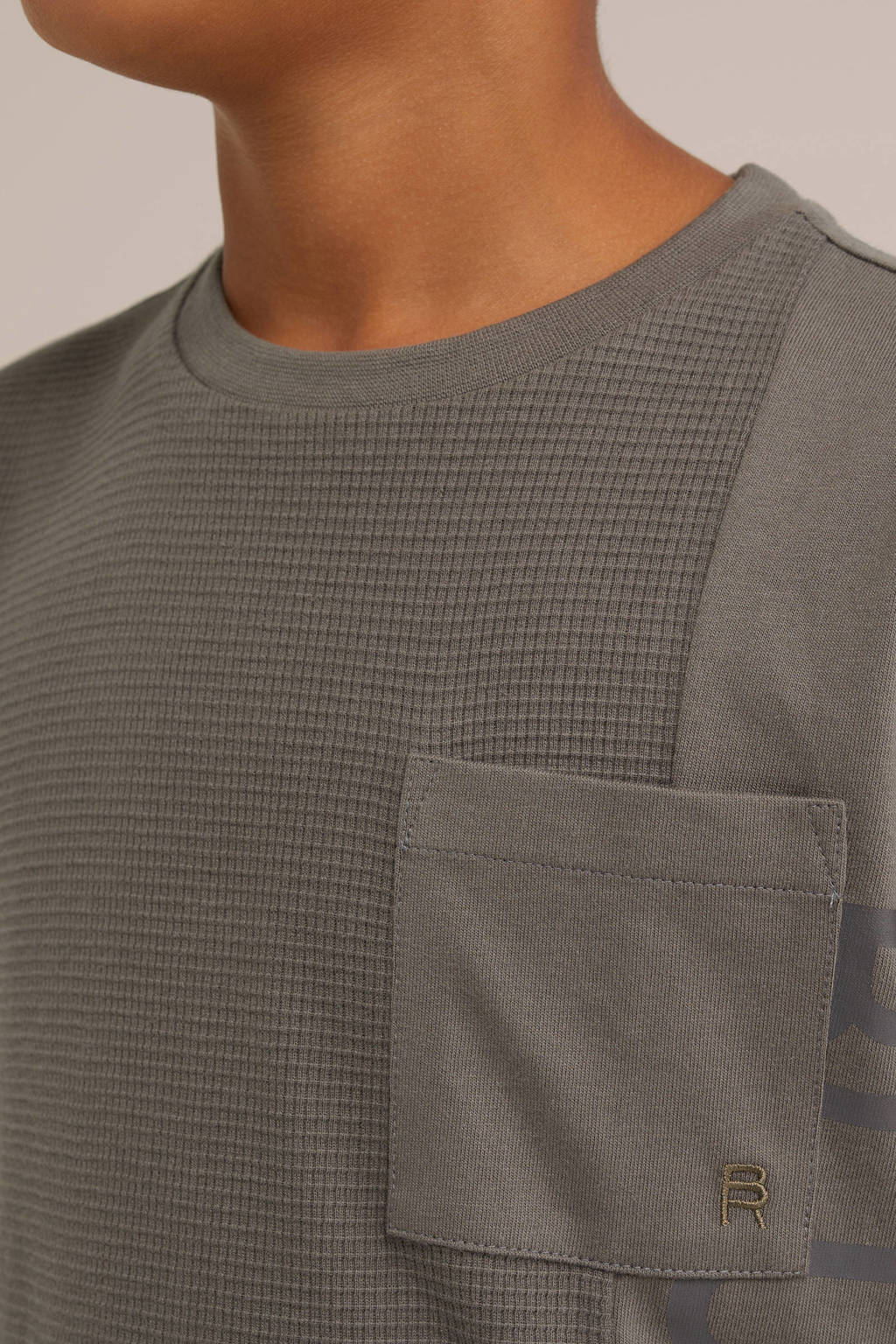 WE Fashion T-shirt bruin