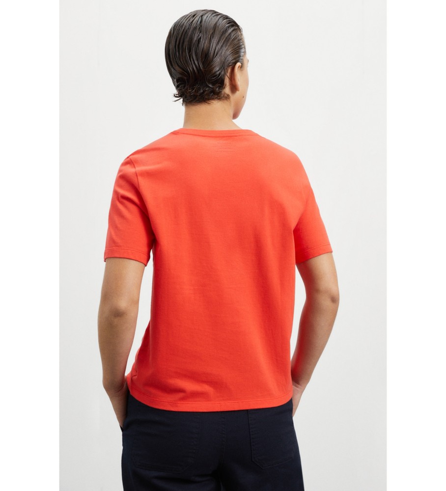 Camiseta laranja ECOALF Perth