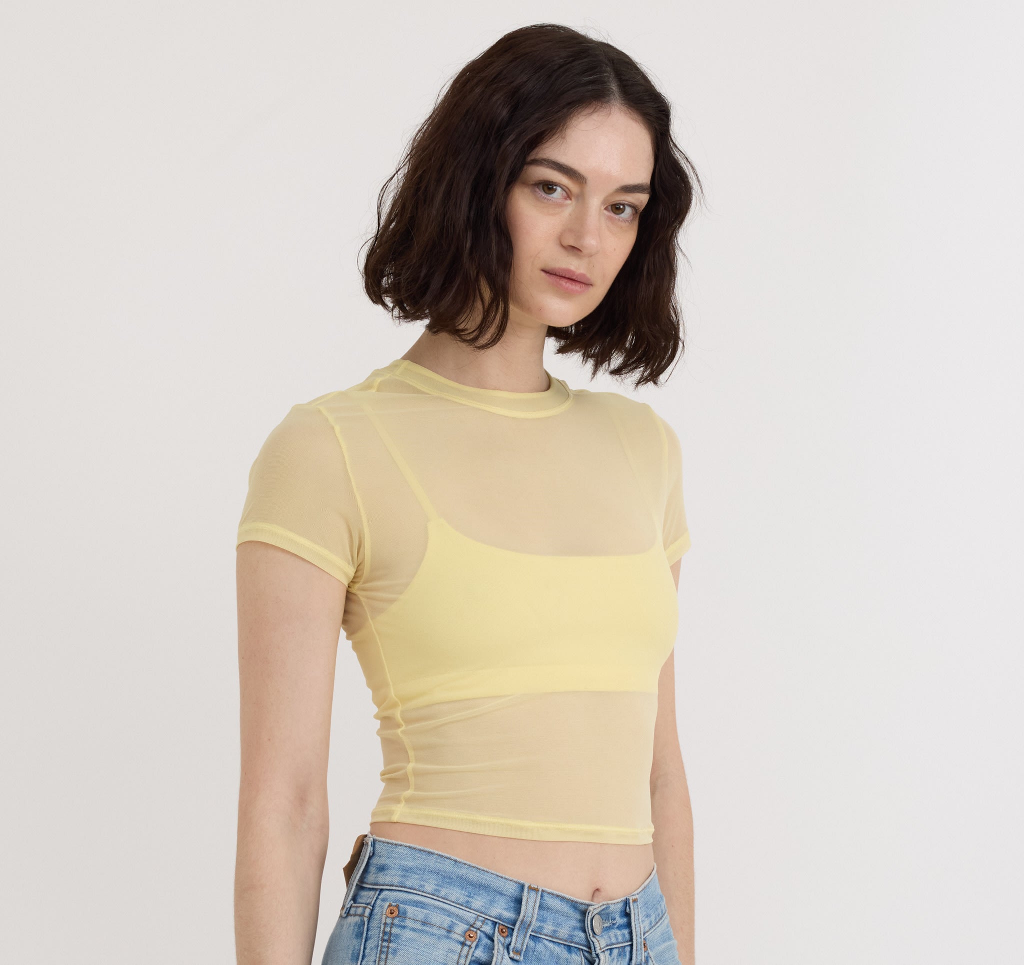 RECYCLED NYLON<br>Mesh Tee