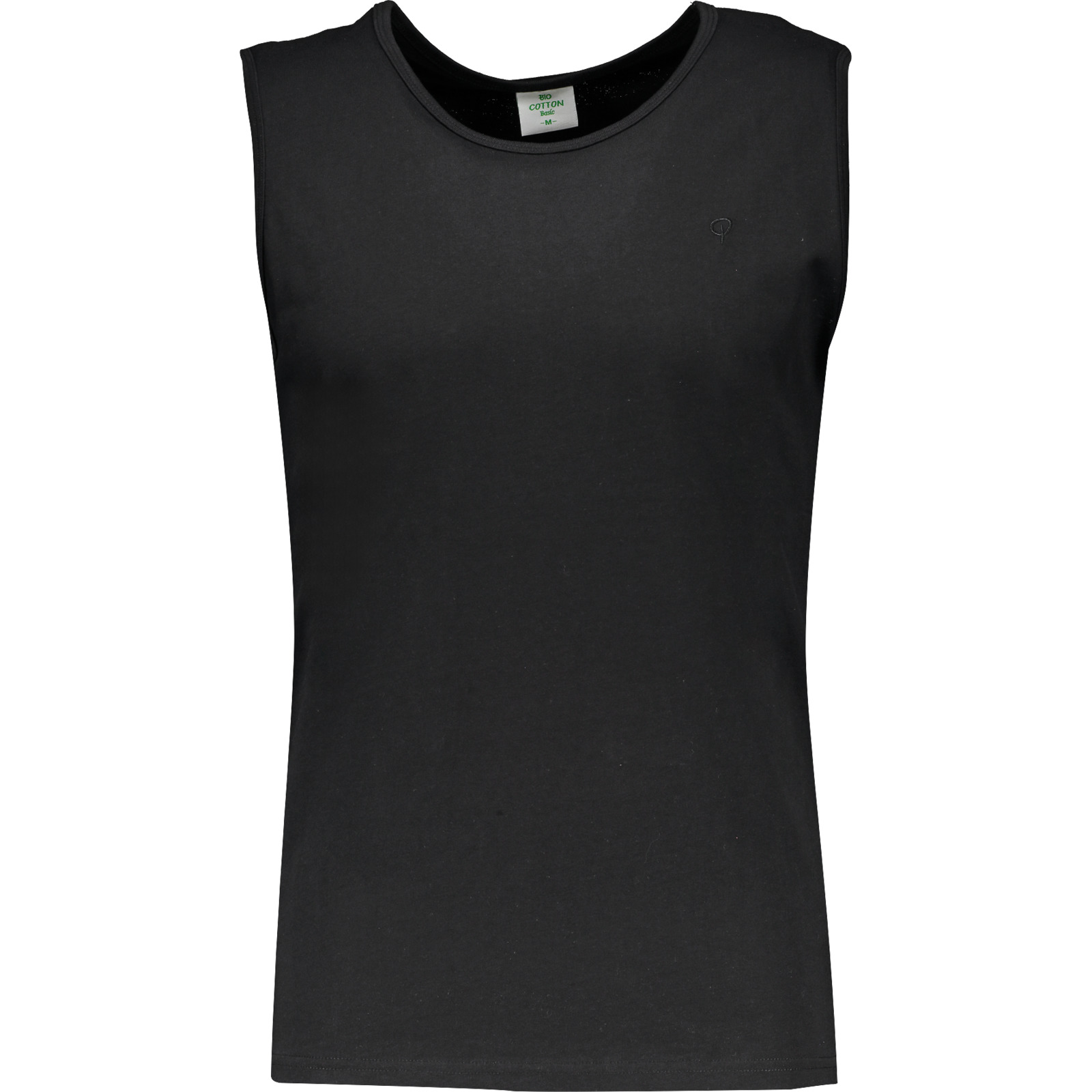 Herren-Tanktop Bio, schwarz
