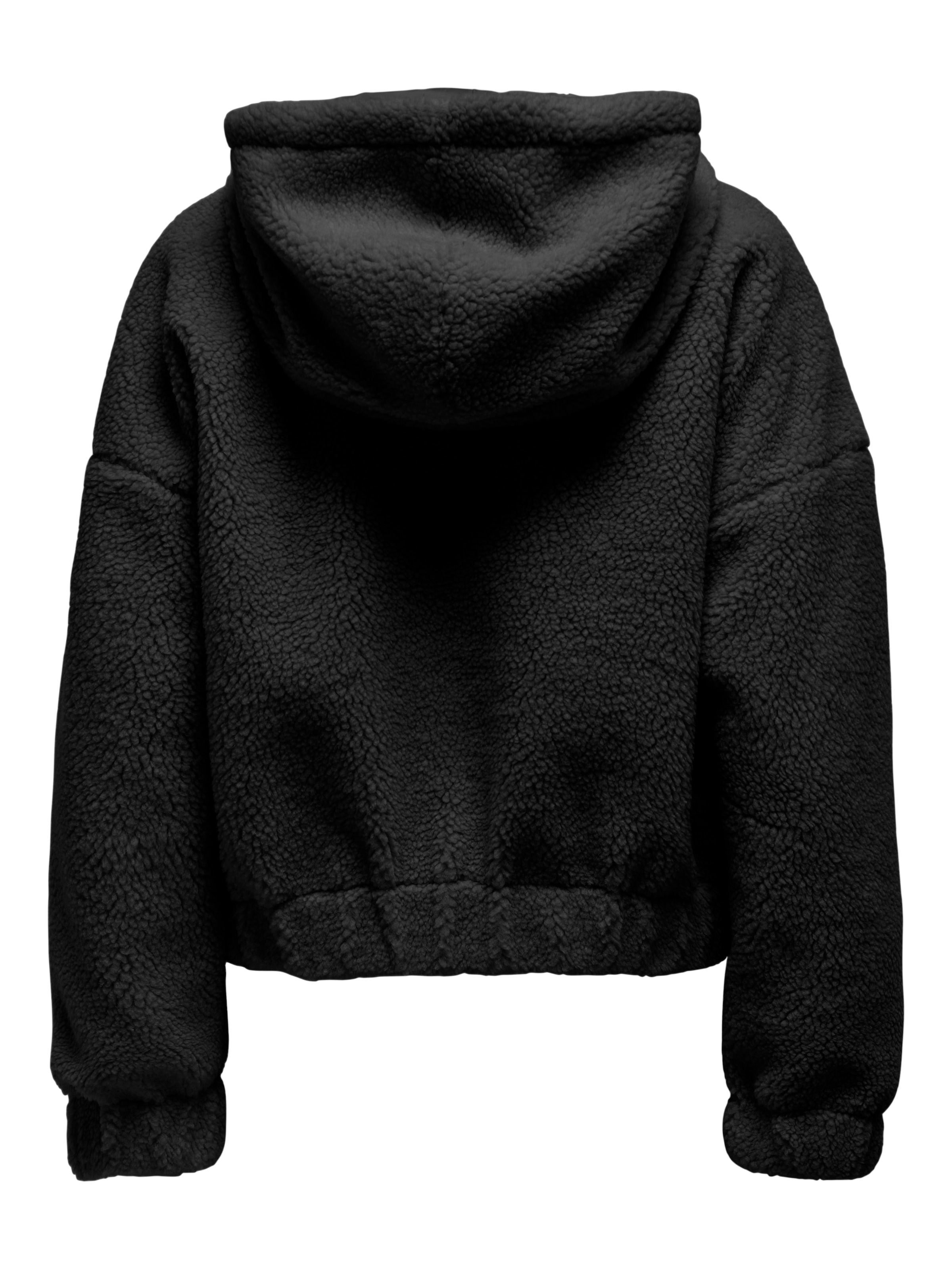 ONLY Kapuzenplüschjacke »ONLTANJA TEDDY HOOD JACKET OTW NOOS« mit Kapuze