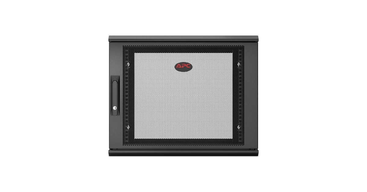 APCNetShelter WX 9U, diep server rack  (Zwart, 600 x 600 x 485mm)