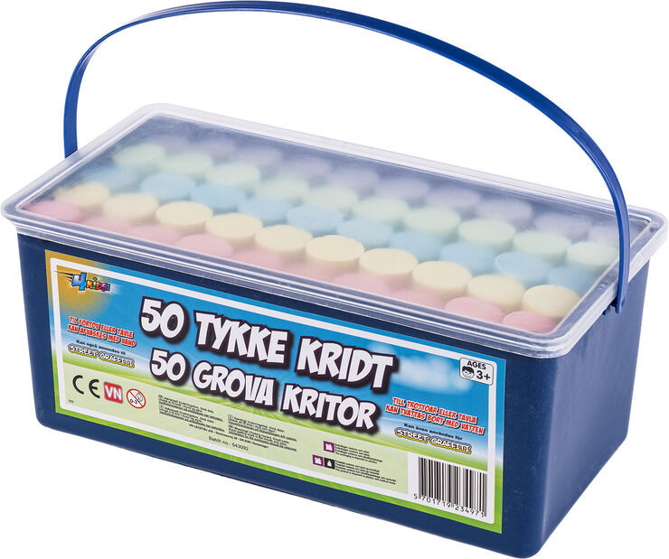 4-KIDS 4-KIDS 50 TYKKRIDT FARVET