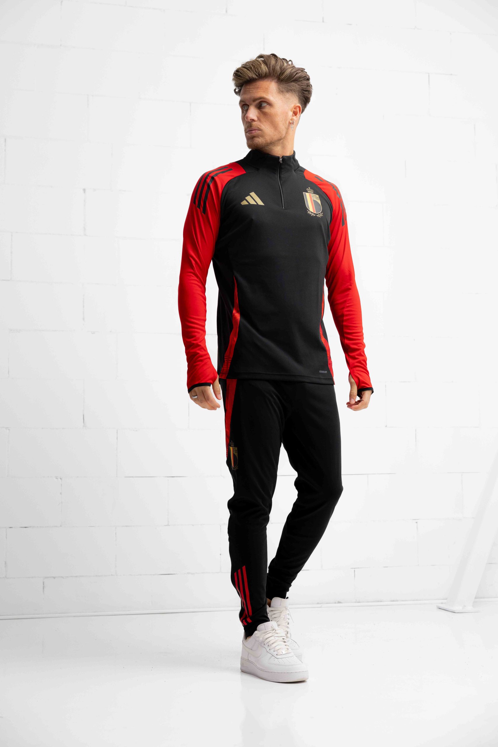 België Trainingspak 1/4 Zip Senior 2024-2026