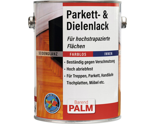 Barend Palm parketplankenlak transparant 2,5 l