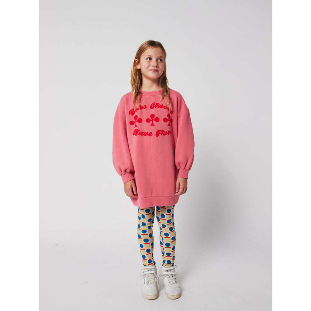 Køb Bobo Choses Pink Have Fun Sweatshirt Kjole