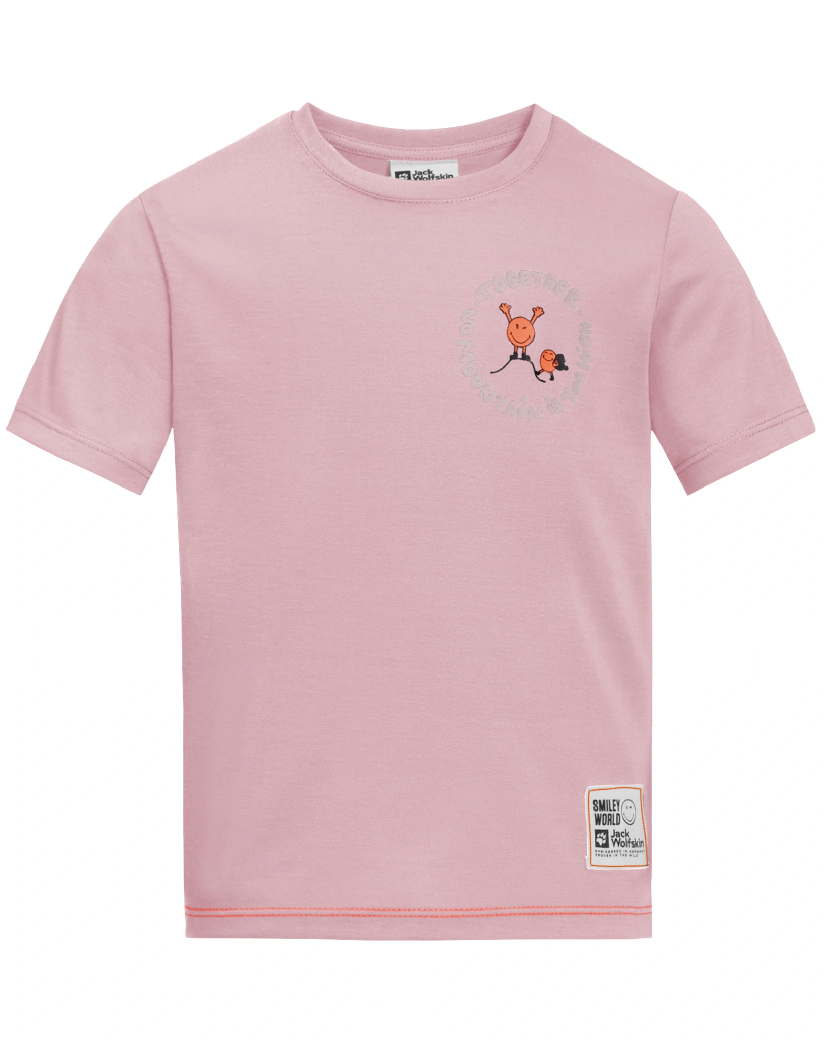 T-Shirt SMILEYWORLD TOGETHER in water lily