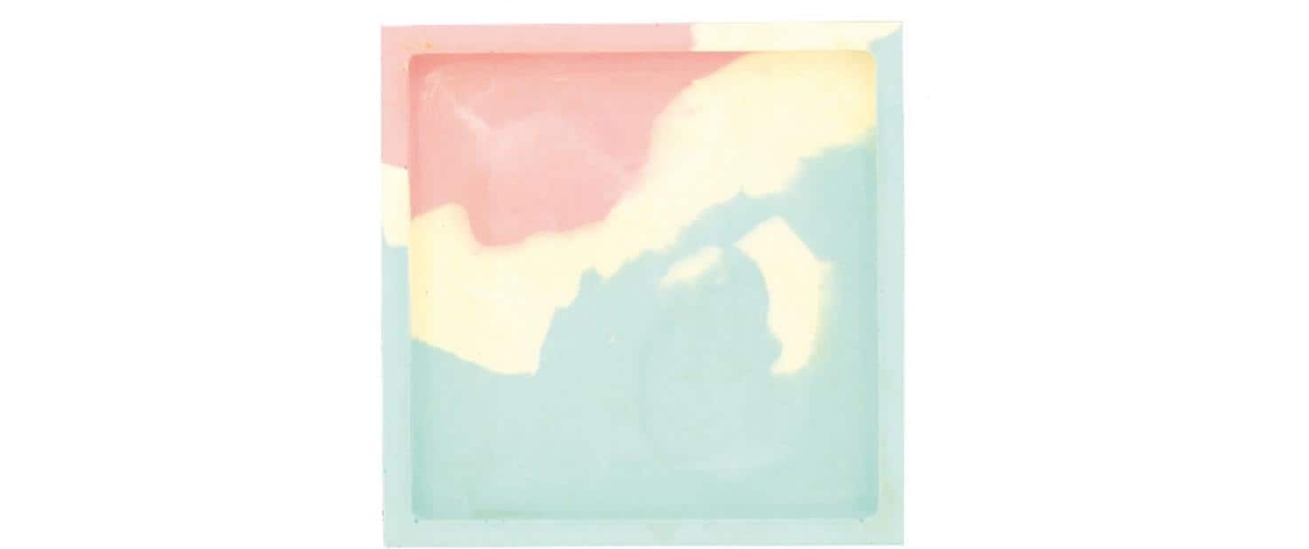 Giessform Untersetzer Quadrat, 10 cm x 10 cmSilikongiessform