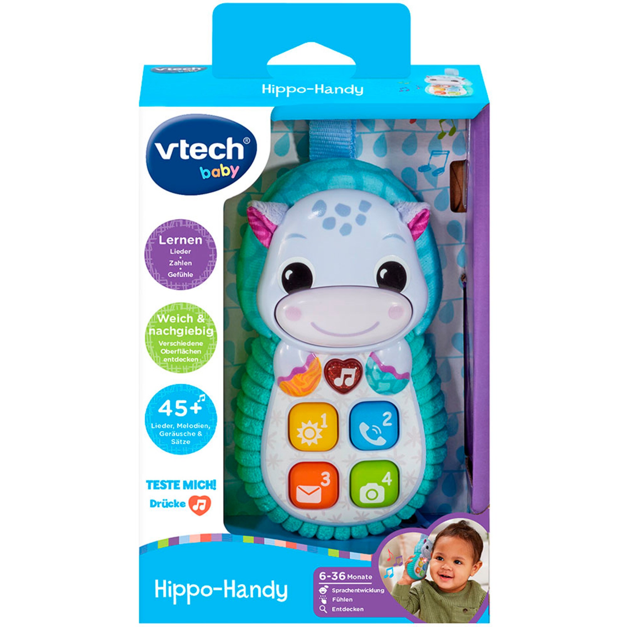Vtech Spielfigur Hippo-Handy