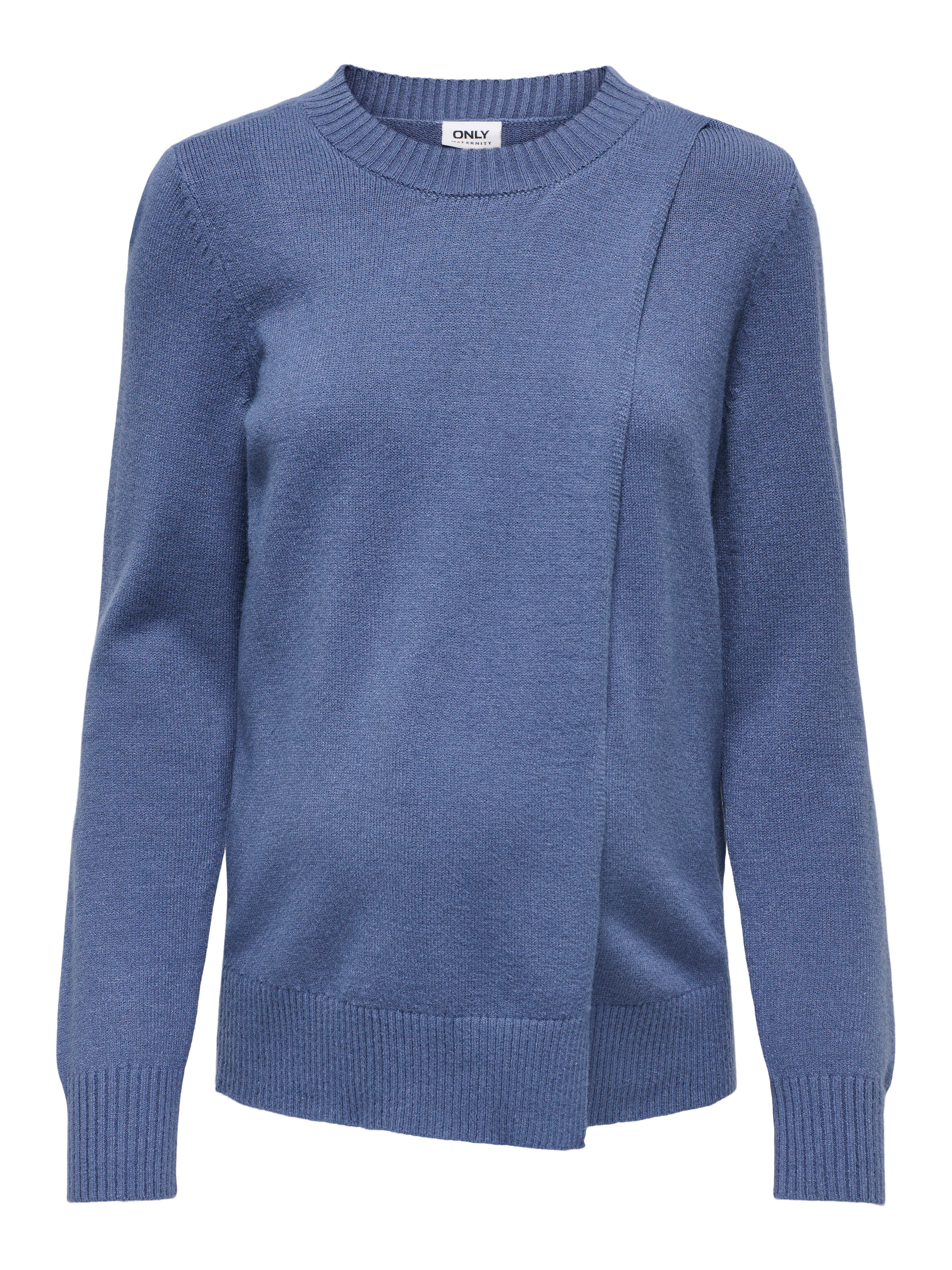 OLMCAPUCINE Strickpullover Vintage Indigo