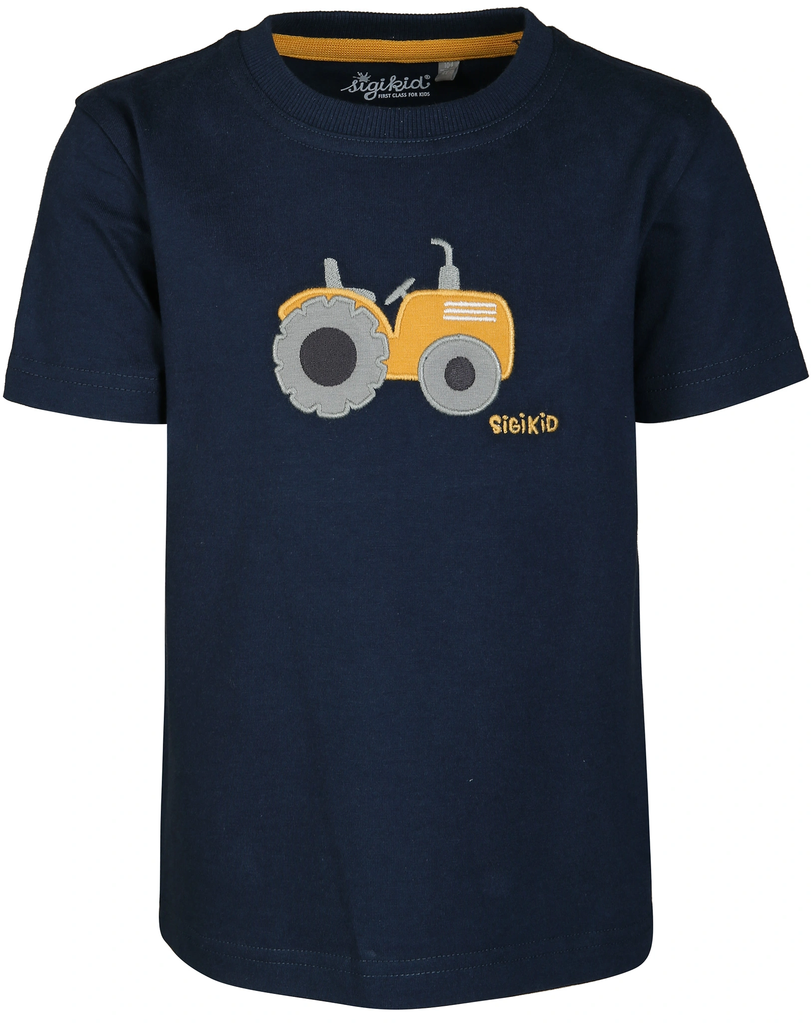 T-Shirt YELLOW TRAKTOR in dunkelblau