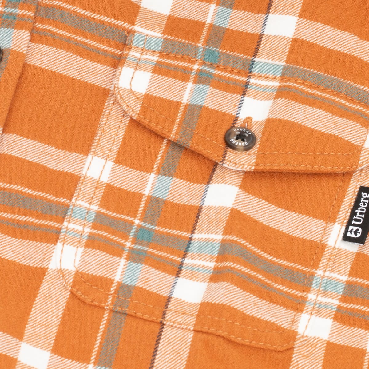 Urberg Flannel Ls W Strap Shirt Wmn Glazed Ginger