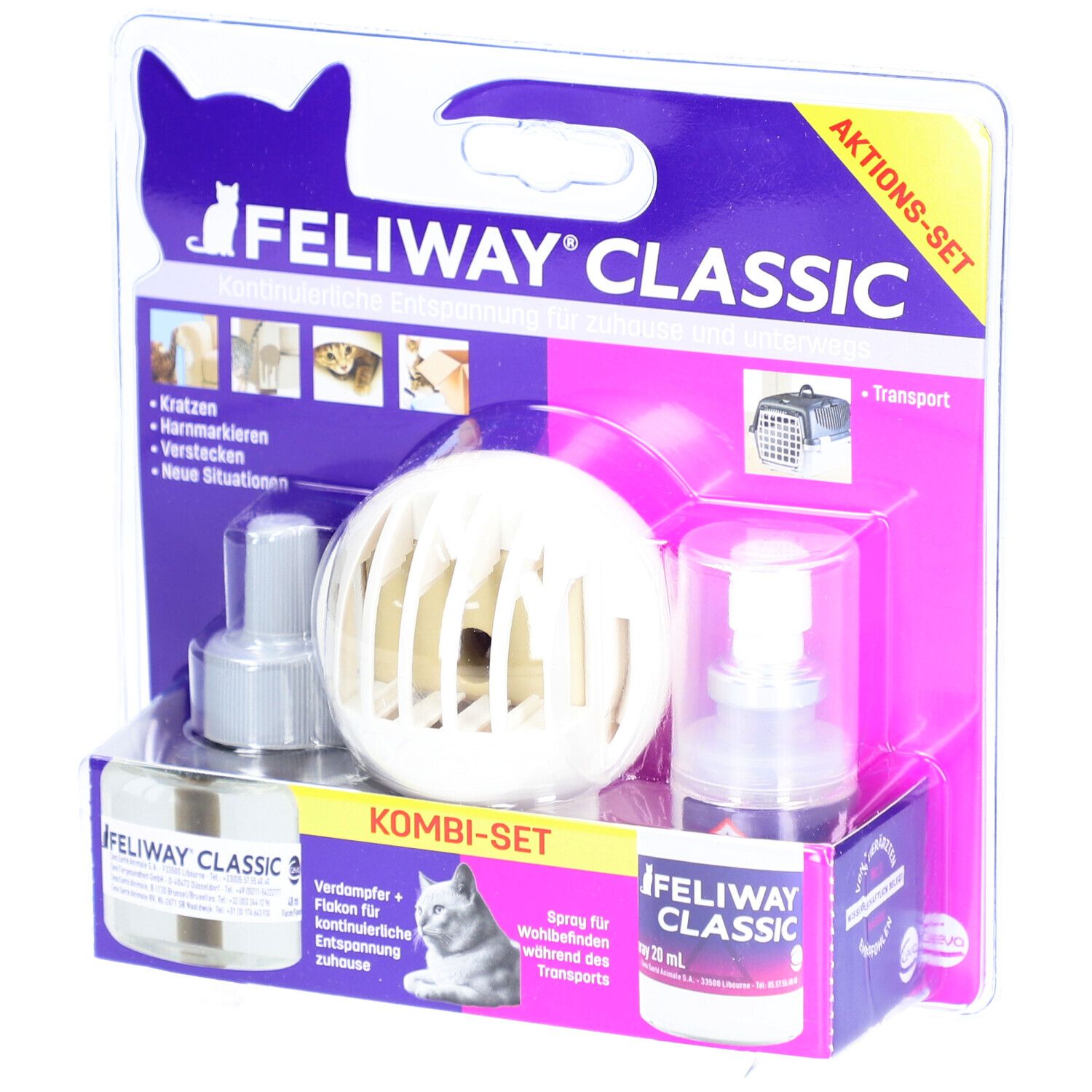 FELIWAY® CLASSIC Kombi-Set für Katzen