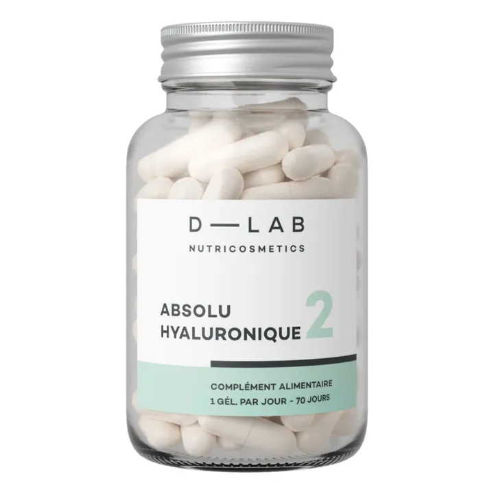 D-LAB NUTRICOSMETICS Absolu Hyaluronique repulpe la peau Complément alimentaire - 2,5 mois
