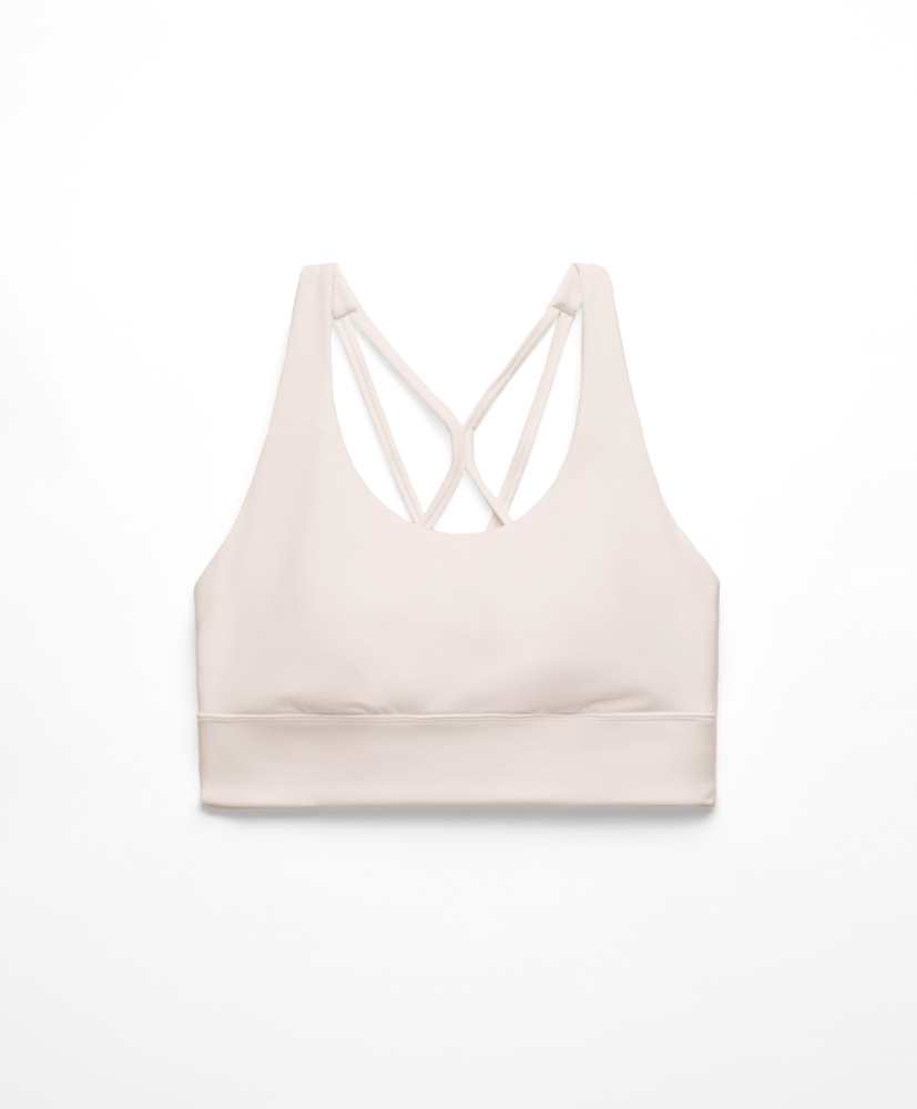 Sutiã esportivo com suporte médio para os seios.