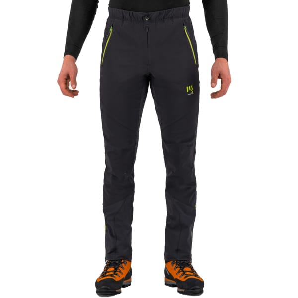 Pantalon ski de randonnée KARPOS CEVEDALE EVO PANT BLACK/LIME GREEN