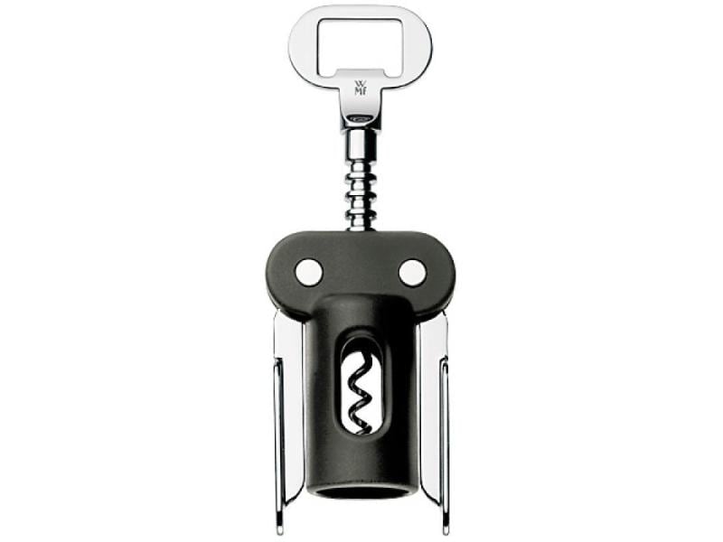 WMF Hebelkorkenzieher Clever & More Schwarz 2-in-1-Funktion: Korkenzieher und Kapselheber