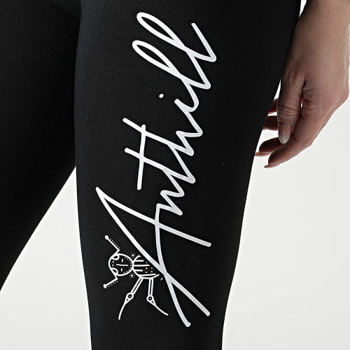 Legging Femme Logo Noir Blanc