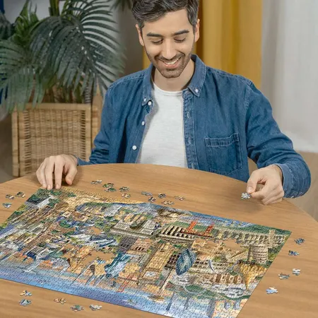 Ravensburger Puzzle - Sehenswürdigkeiten weltweit, 1000 Teile
