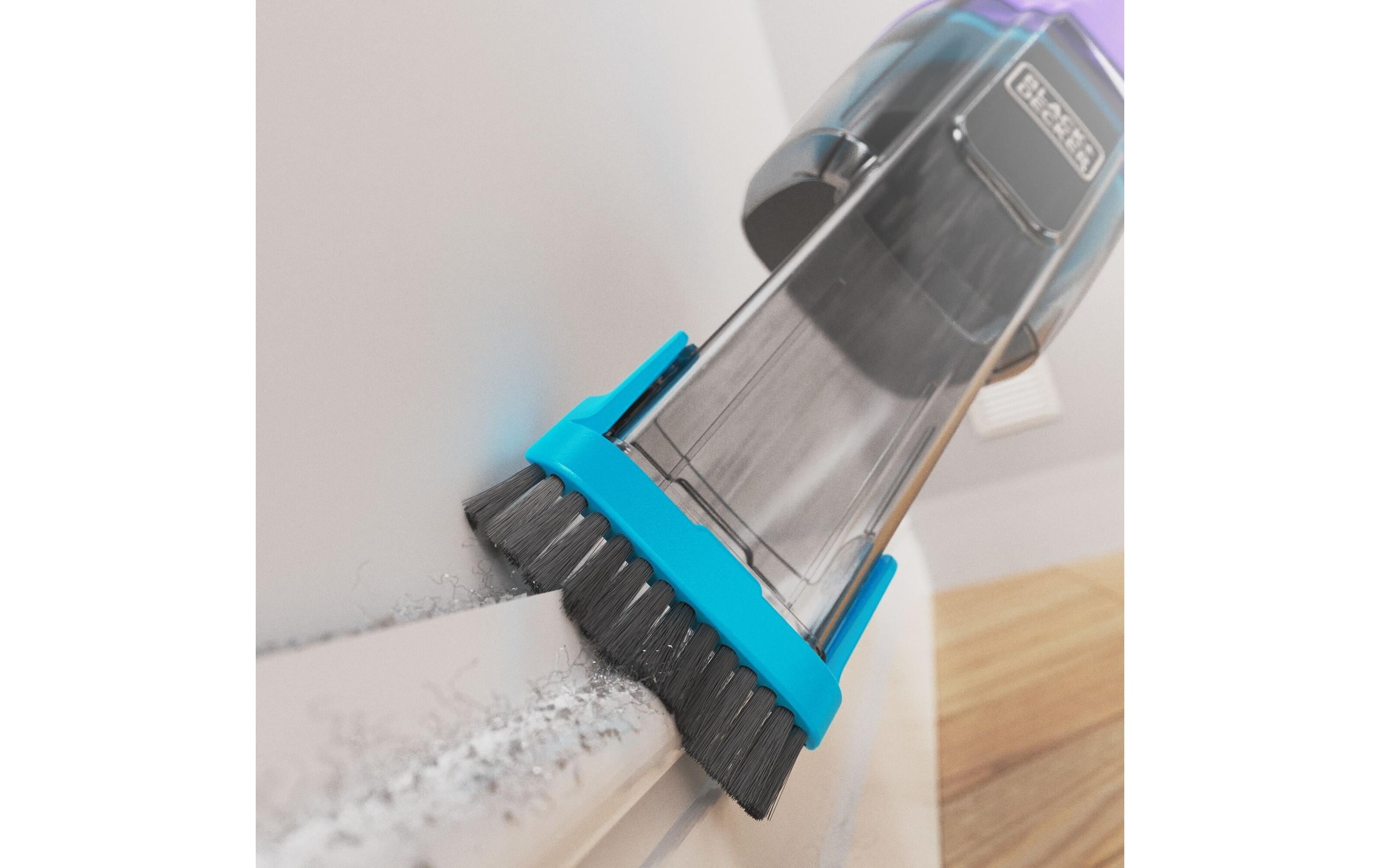 Akku-Handstaubsauger »BLACK+DECKER NVD220BP-QW Hellblau/Violett«