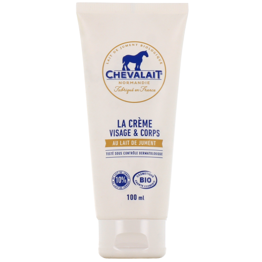 Crème visage et corps au lait de jument Bio Chevalait