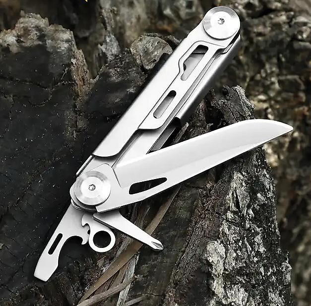 MUNKEES - COUTEAU MULTI FONCTIONS AVEC ALLUME FEU