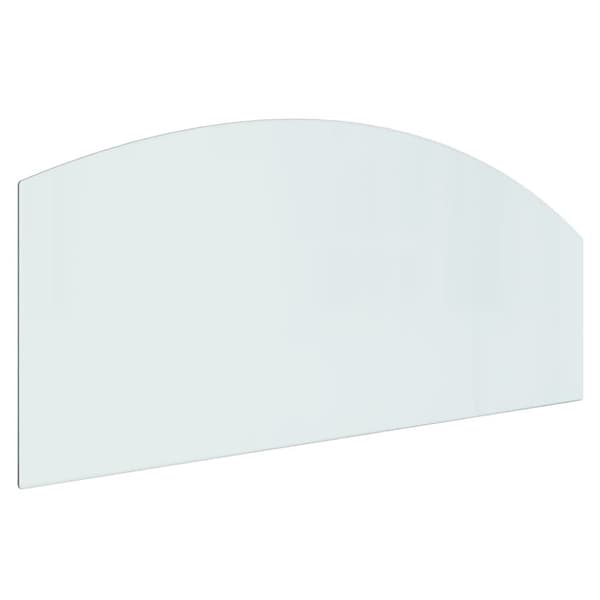 vidaXL Glassplate for peis 120x50 cm