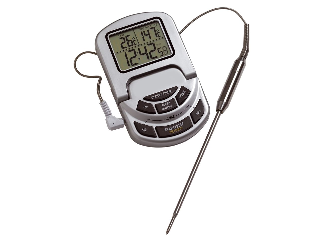 Thermomètre de cuisson à sonde - 0°C à   300°C - Alla France
