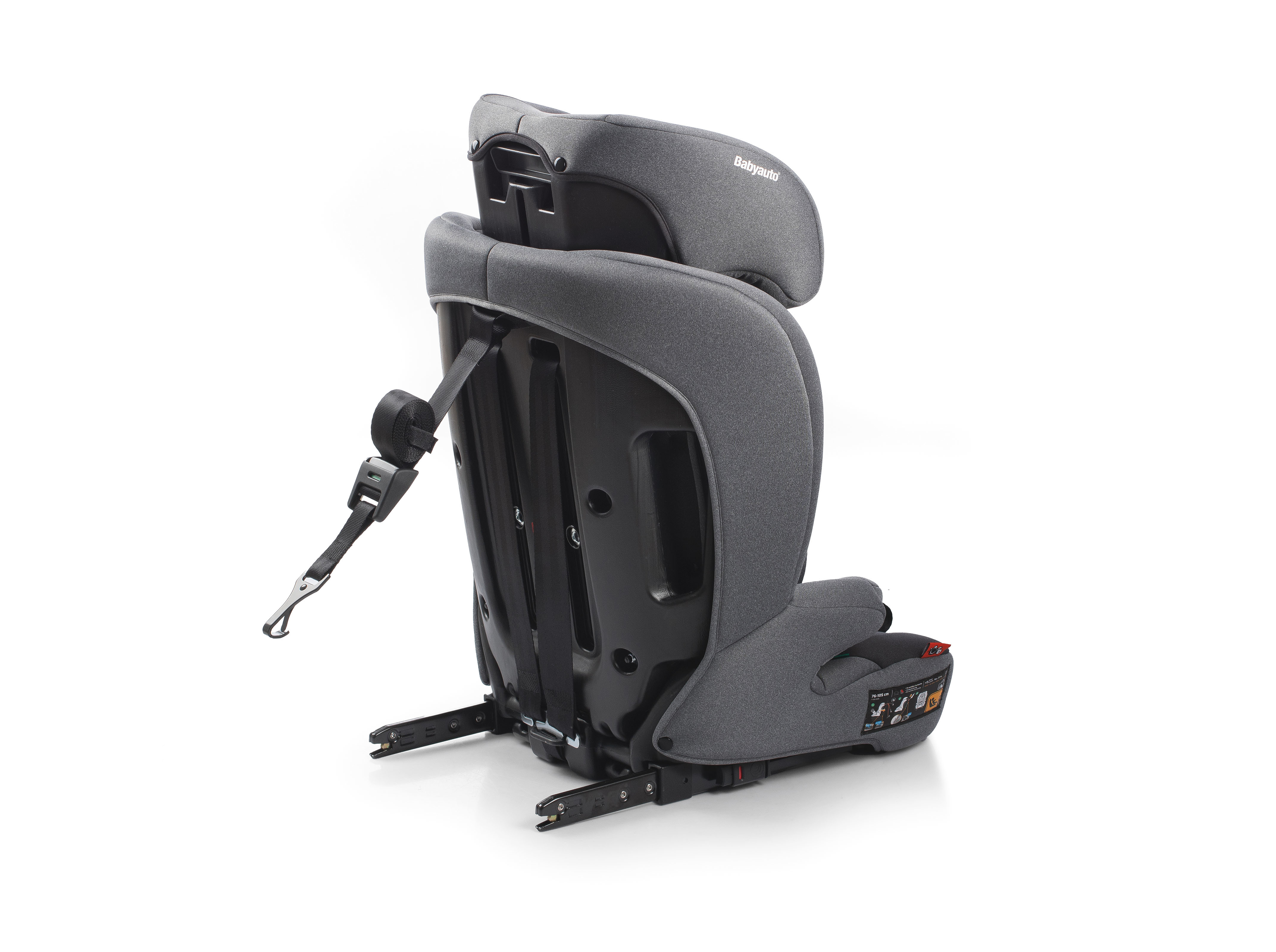 CADEIRA AUTO I-SIZE BABYAUTO 76-150CM ISOFIX ANTRACITE