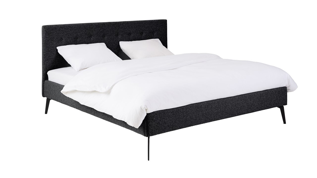 Bed Noëlle oakland antraciet