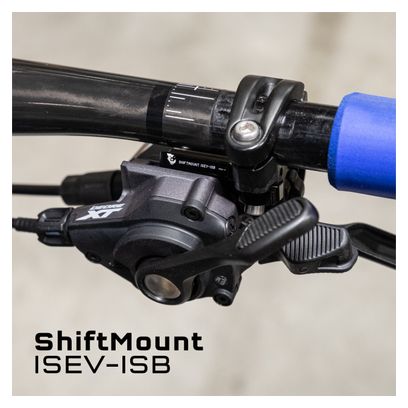 Collier Wolf Tooth ShiftMount ISEV-ISB pour Commande de Vitesse Shimano I-Spec EV et Frein Shimano I-Spec B