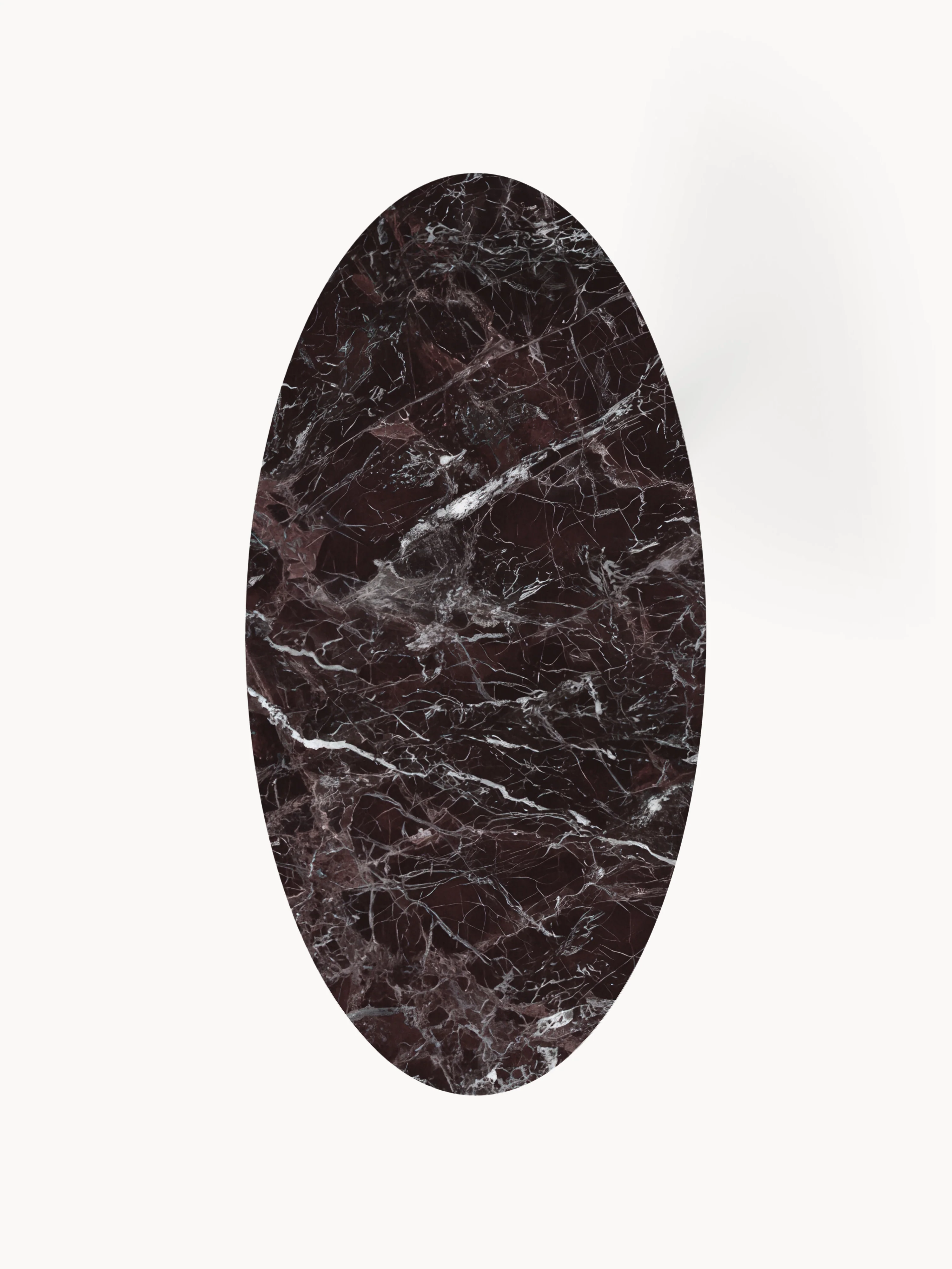 Ovale marmeren eettafel Miley, in verschillende formaten