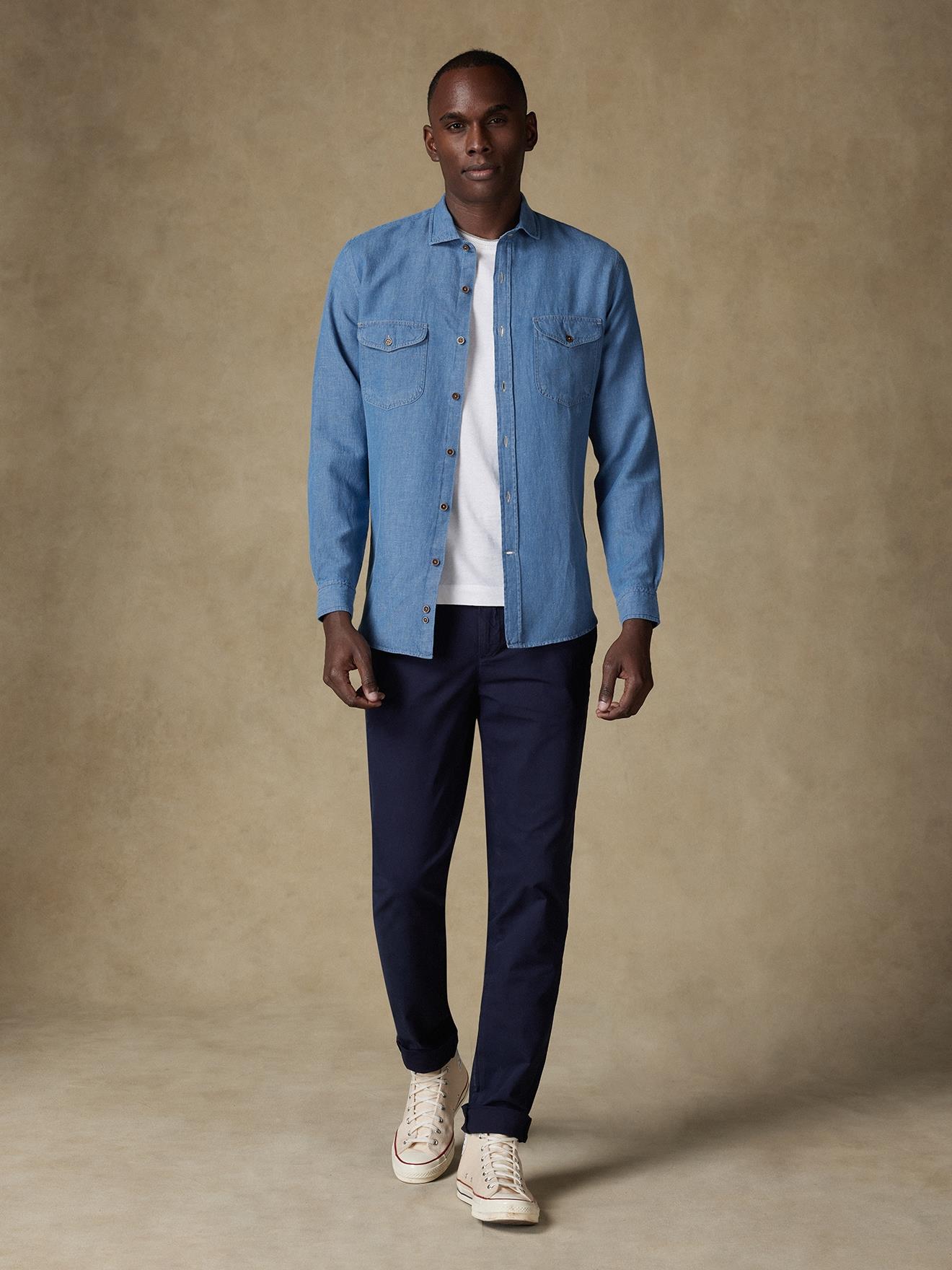 Chemise Keegan en denim - Série limitée