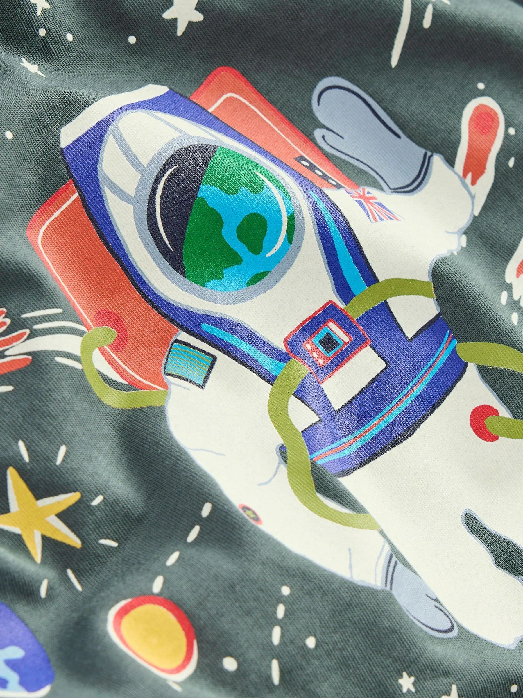 Grijs - Boden Long Sleeve Glow T-Shirt