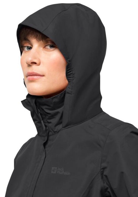 Jack Wolfskin Funktionsjacke »STORMY POINT 2L JKT W« mit Kapuze Wasserdicht, winddicht, Übergangsjacke