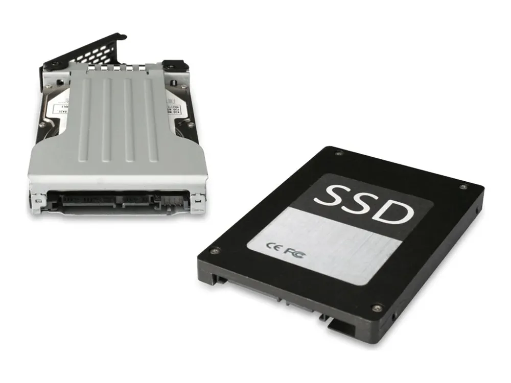 ICY Dock ToughArmor MB994IKO-3SB - Hus til lagringsenhed - SATA 6Gb/s / SAS 12Gb/s - SATA 6Gb/s - sort