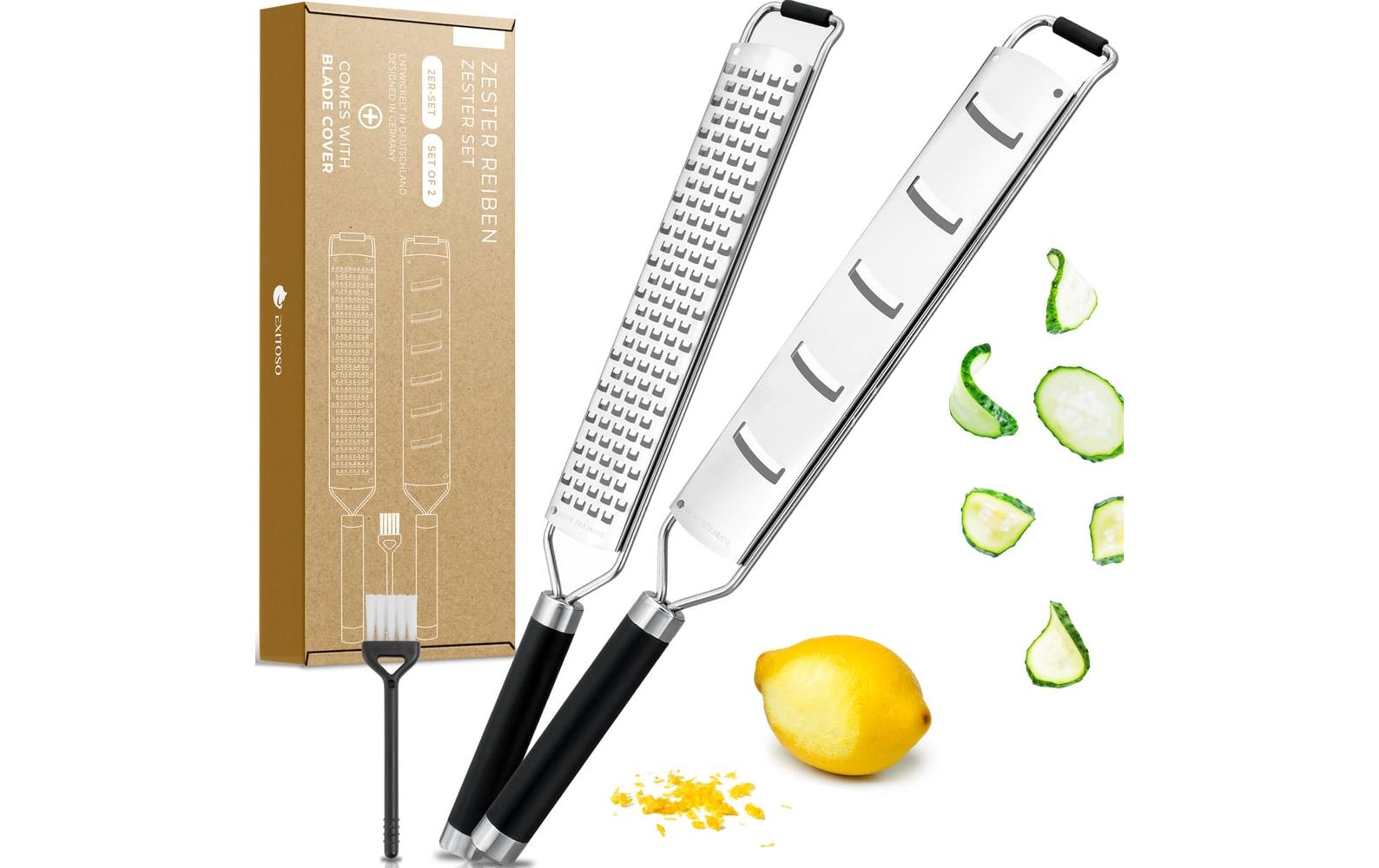 Küchenreibe SchwarzKüchenreiben Set