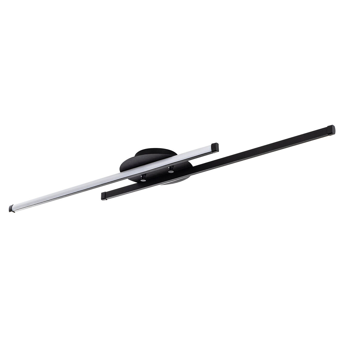 Opviq Plafonnier Umut noir - 86x17 cm