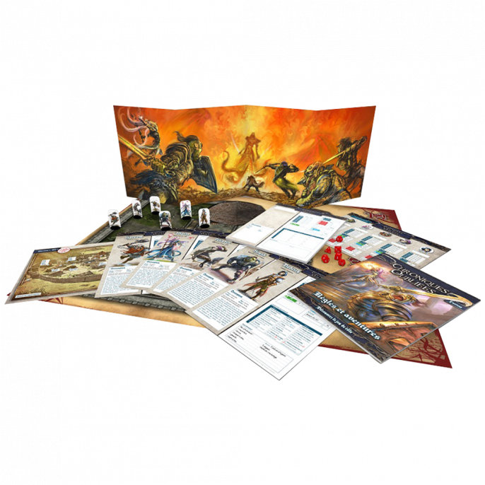 Chroniques Oubliées Fantasy : Boite d'initiation